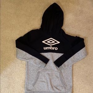 Umbro black gray hoodie